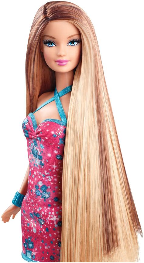 long hair barbie